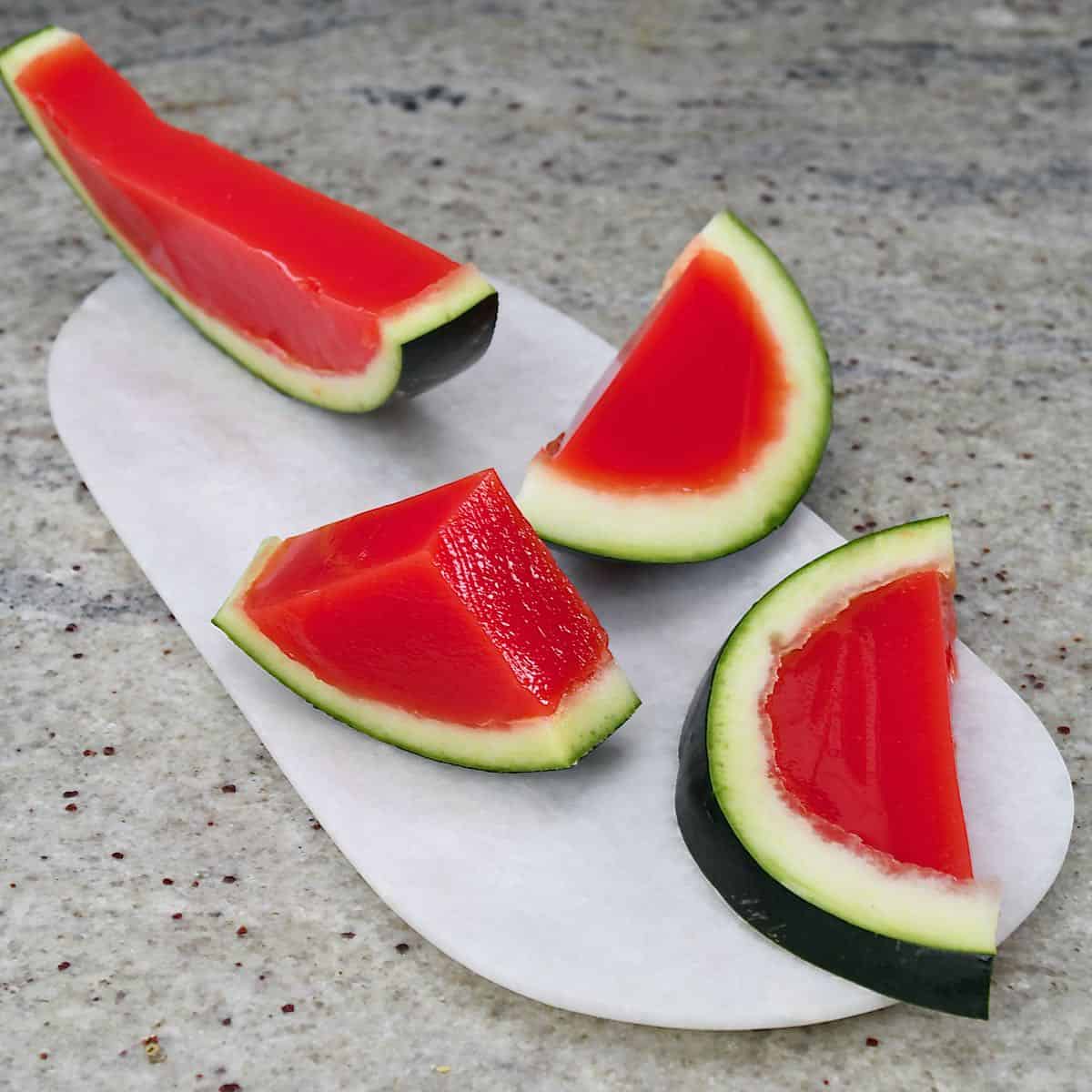 Homemade Watermelon Jello: Ditch Gelatin for a Natural Treat